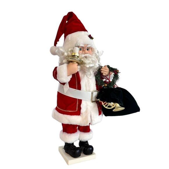 Telco Motionettes Santa Claus Vintage Animated Figure 27" Christmas 80s In Box - Picture 12 of 14